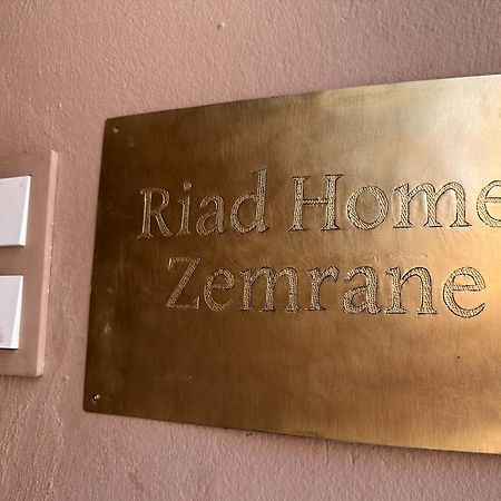 Riad Home Zemrane Marrakesh Exterior photo